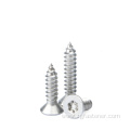 SUS304 Stainless steel Plum countersunk head tapping screw